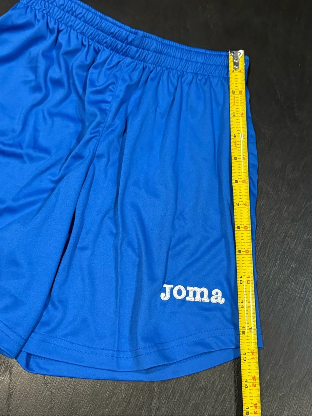 New Joma Athletic Shorts in Bright Blue Youth Medium Size 12
